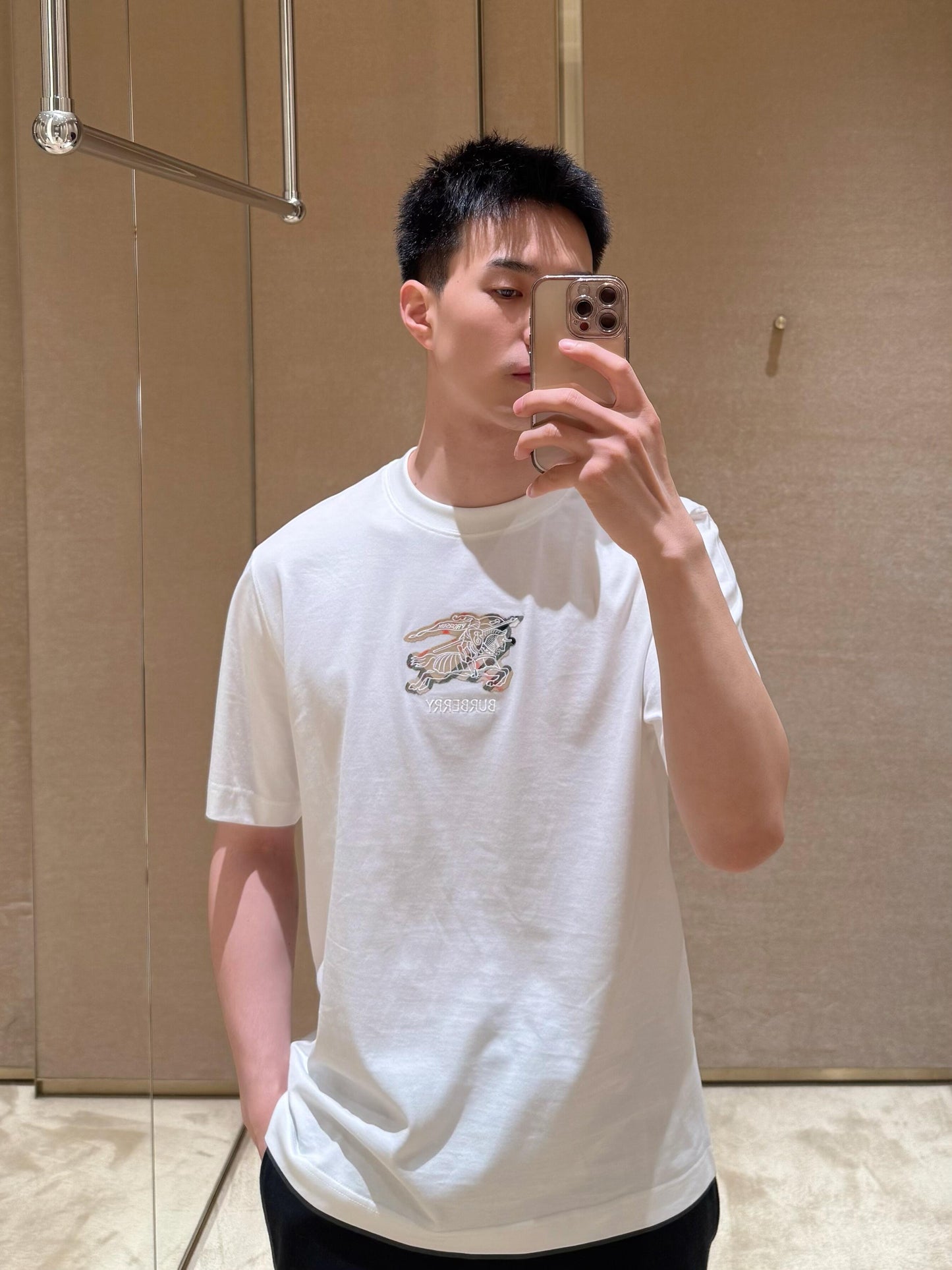 R공장 / 버버리 남성 여성 면 반팔