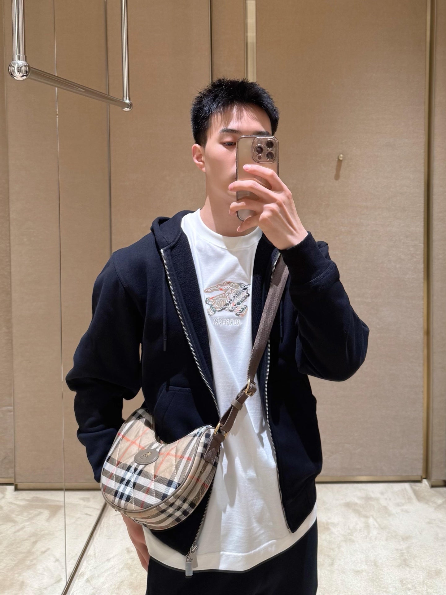 R공장 / 버버리 남성 여성 면 반팔