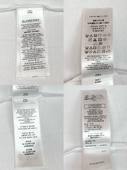 R공장 / 버버리 남성 면 반팔