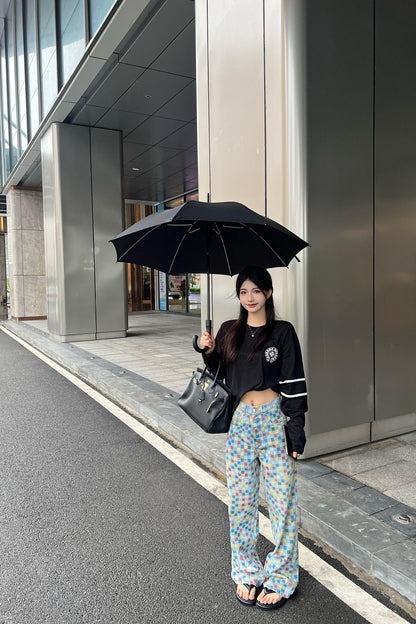R공장 / 크롬하츠 여성 프린트 긴팔