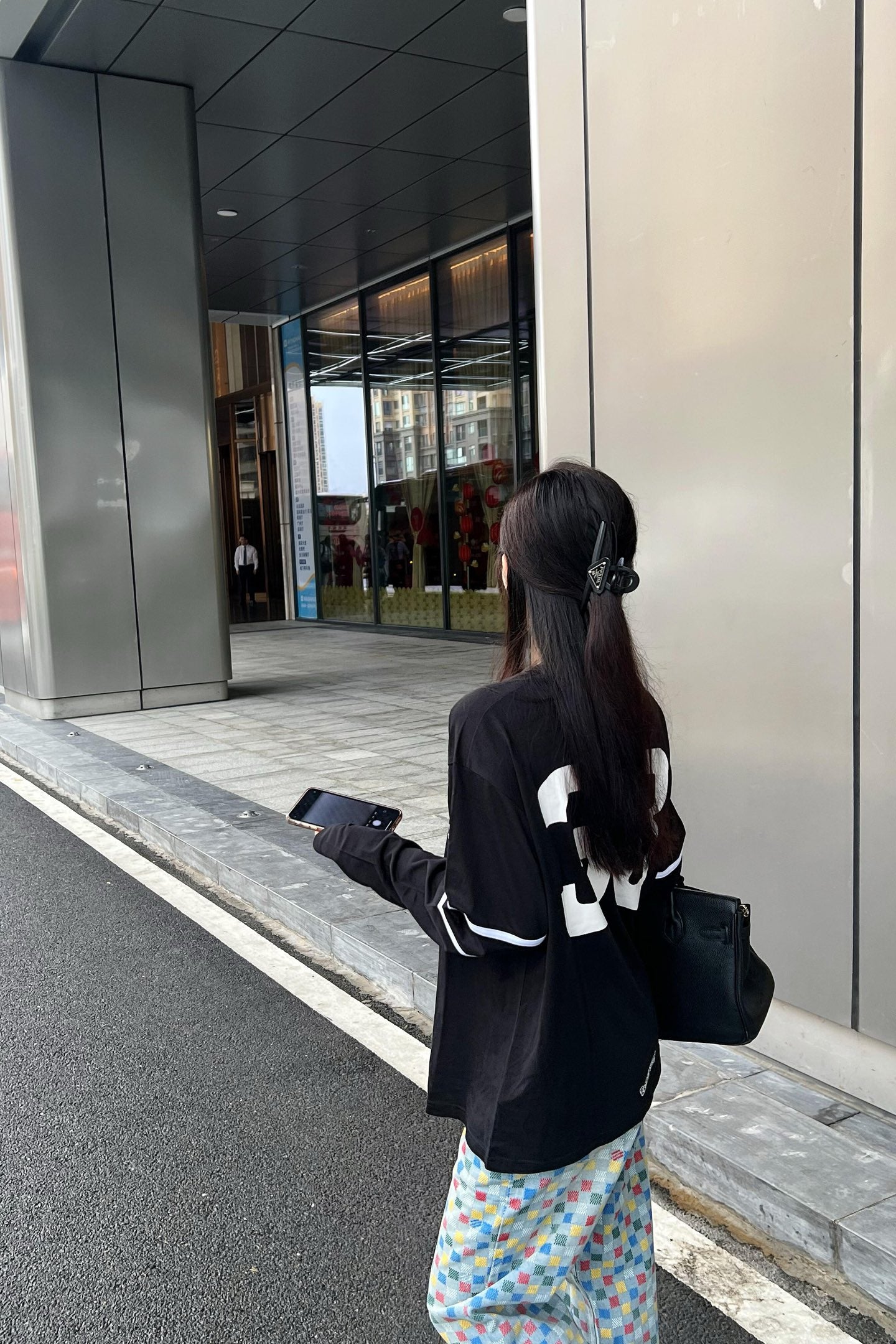 R공장 / 크롬하츠 여성 프린트 긴팔