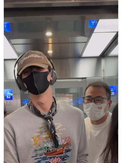 R공장 / 루이비통 남성 여성 자수 셔츠