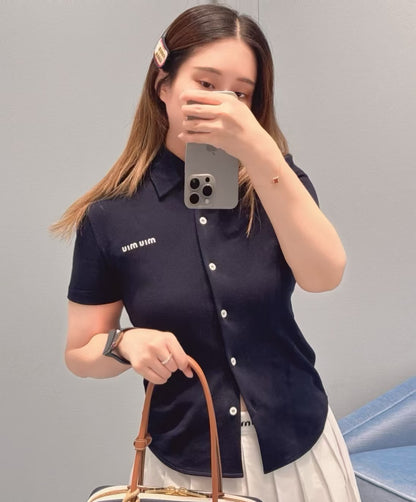 티모 공장 / 미우미우 여성 반팔 가다건