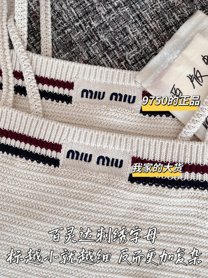 티모 공장 / 미우미우 여성 니트 나시