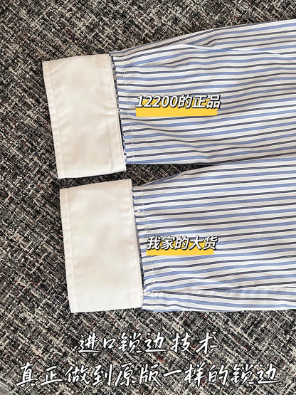티모 공장 / 미우미우 여성 스트라이프 셔츠
