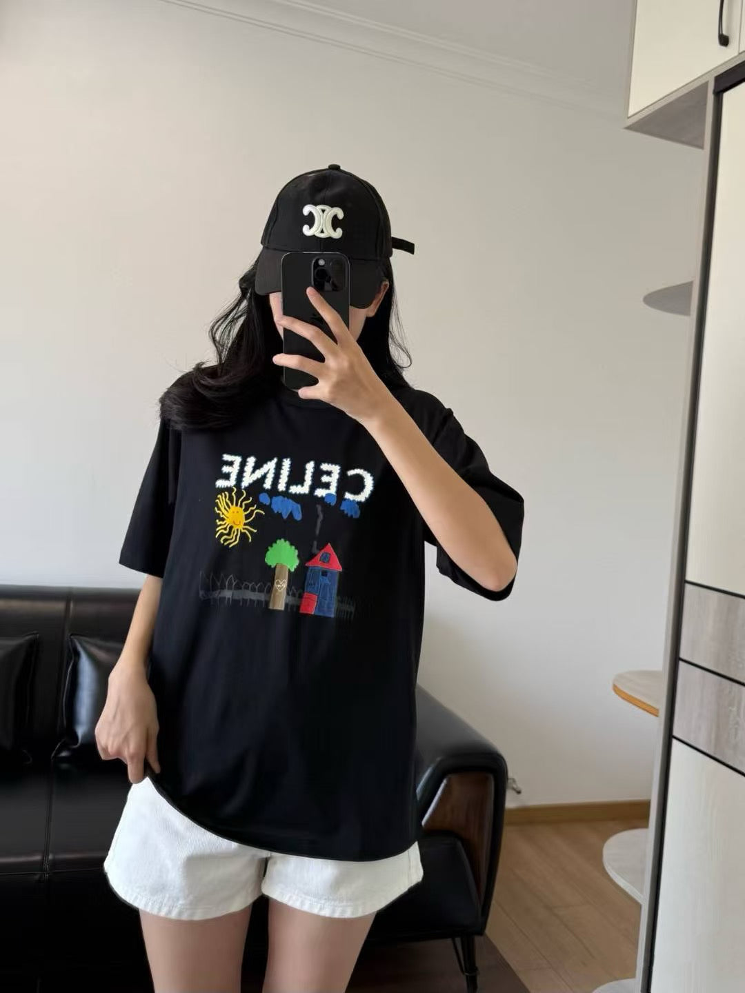 티모 공장 / 셀린느 여성 반팔 티셔츠
