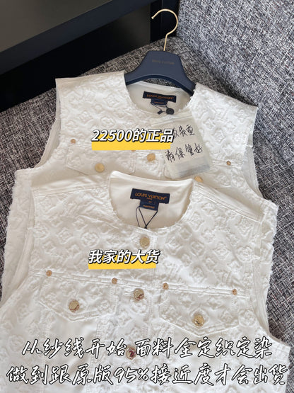 티모 공장 / 루이비통 여성 데님 조끼