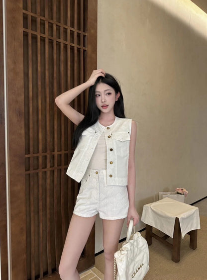 티모 공장 / 루이비통 여성 데님 조끼