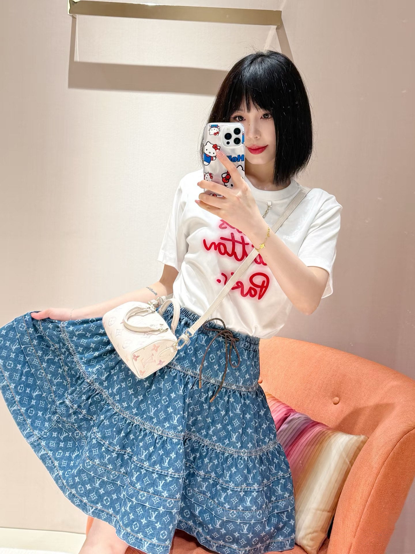 티모 공장 / 루이비통 여성 반팔 티셔츠
