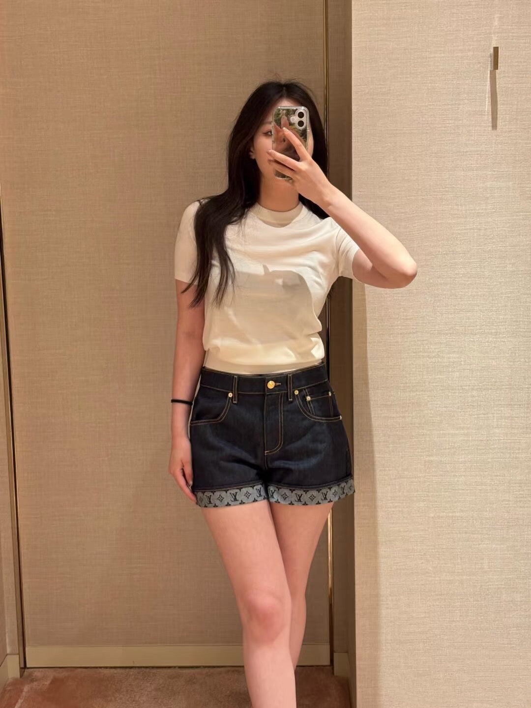 티모 공장 / 루이비통 여성 데님 반바지