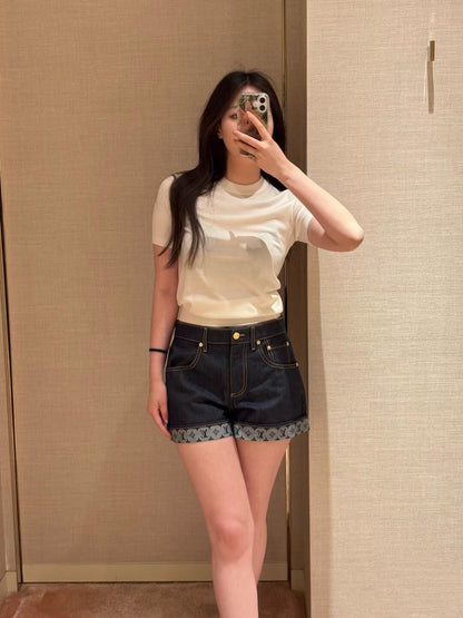 티모 공장 / 루이비통 여성 데님 반바지