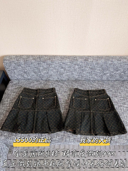 티모 공장 / 루이비통 여성 데님 스커트