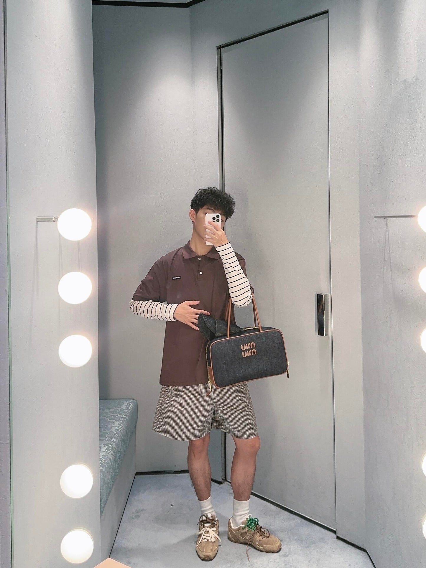 R공장 / 미우미우 남성 여성 저지 니트