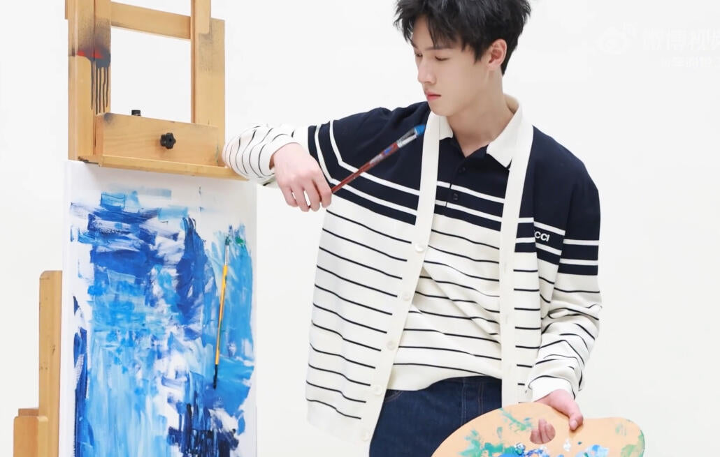 R공장 / 구찌 남성 자수 니트