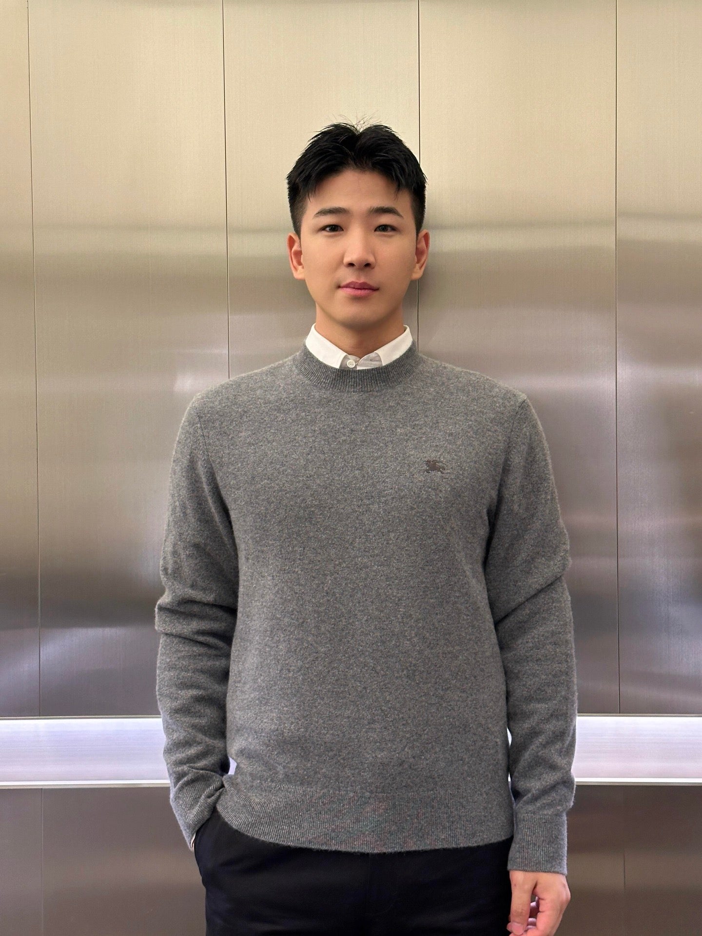 R공장 / 버버리 남성 캐시미어 니트
