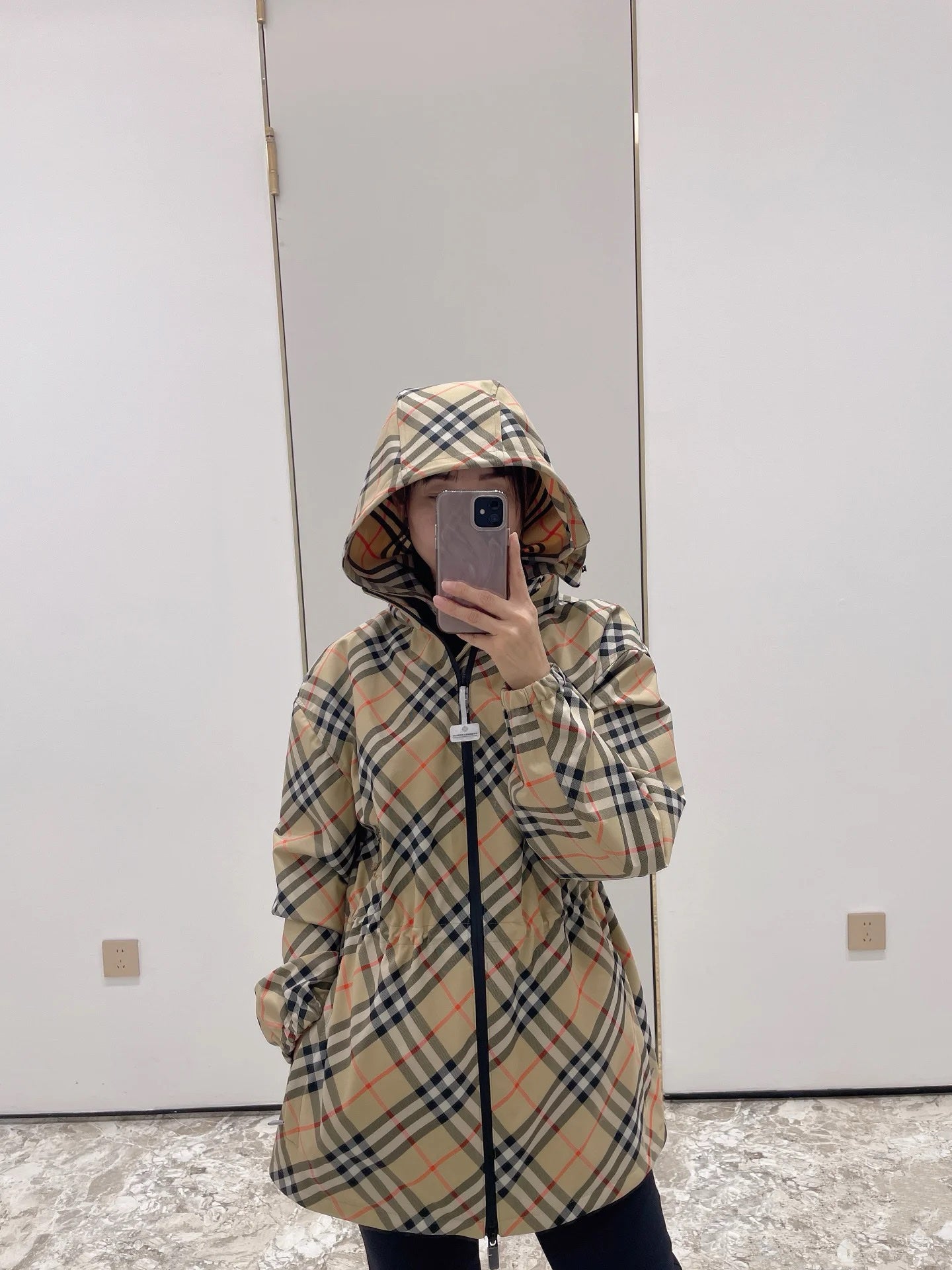 티모 공장 / 버버리 여성 후드 자켓