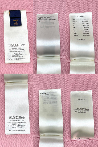 R공장 / 루이비통 남성 여성 로고 반팔