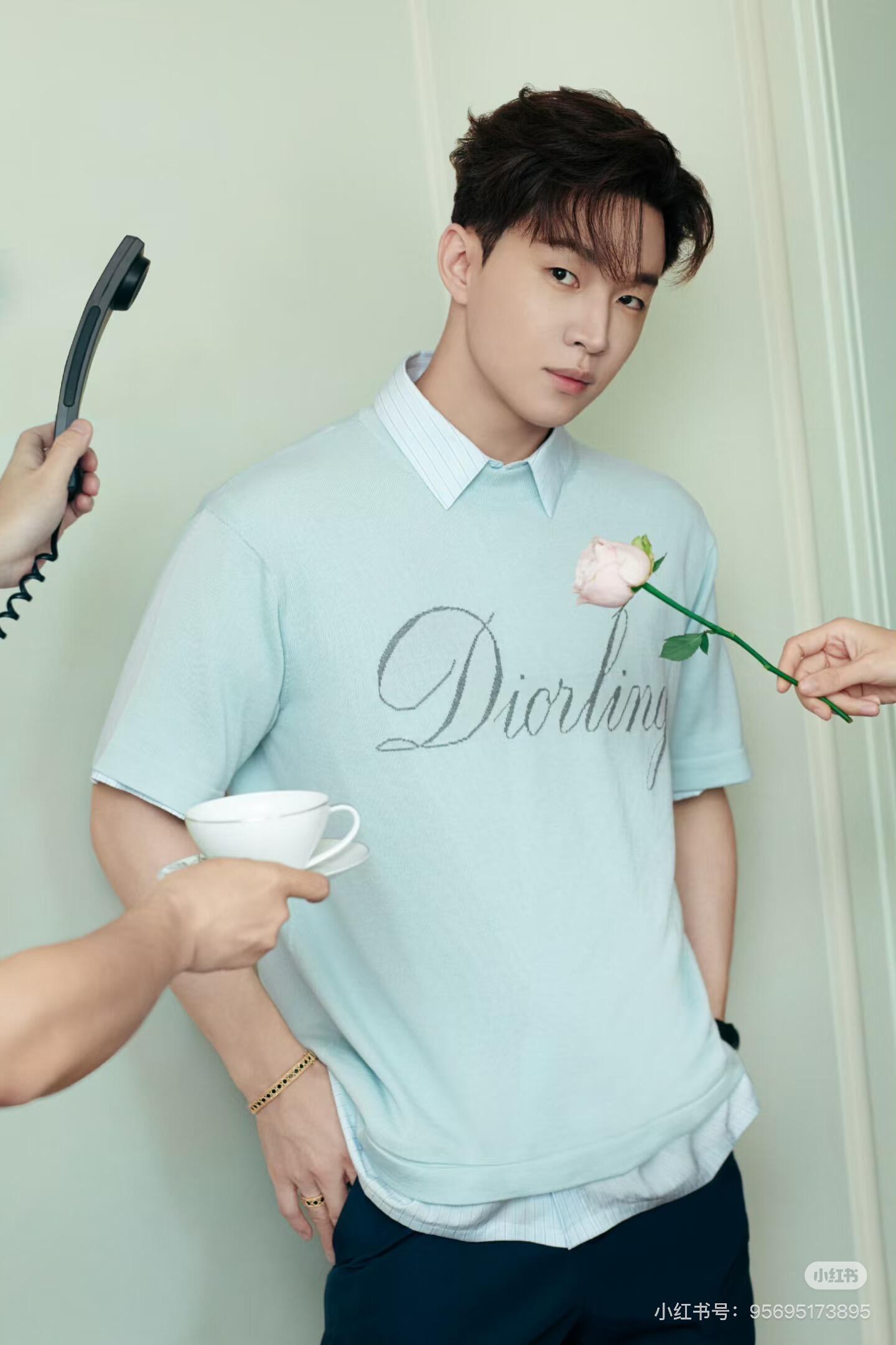 R공장 / 디올 남성 라운드넥 반팔