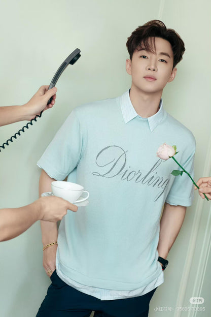 R공장 / 디올 남성 라운드넥 반팔