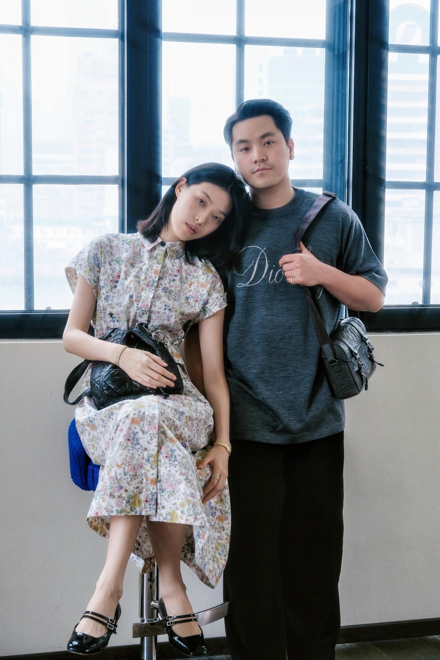R공장 / 디올 남성 라운드넥 반팔