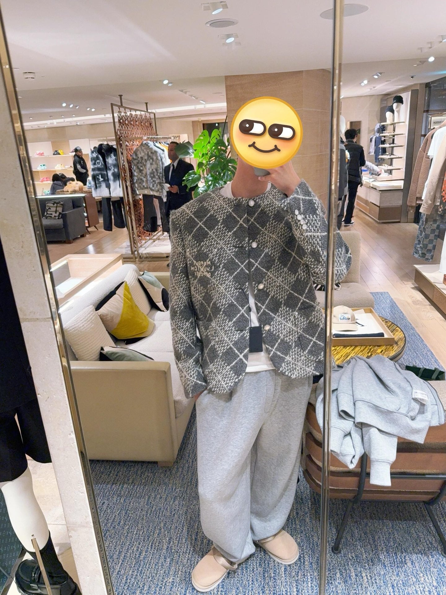 R공장 / 루이비통 남성 면양 재킷