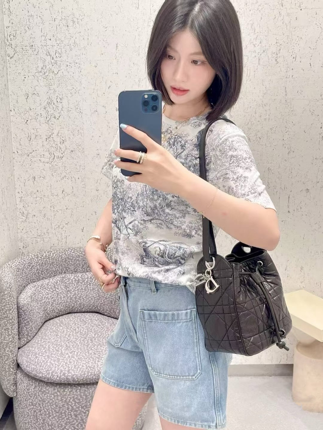 티모 공장 / 디올 여성 데님 반바지