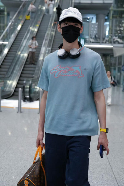 R공장 / 루이비통 남성 라운드넥 반팔
