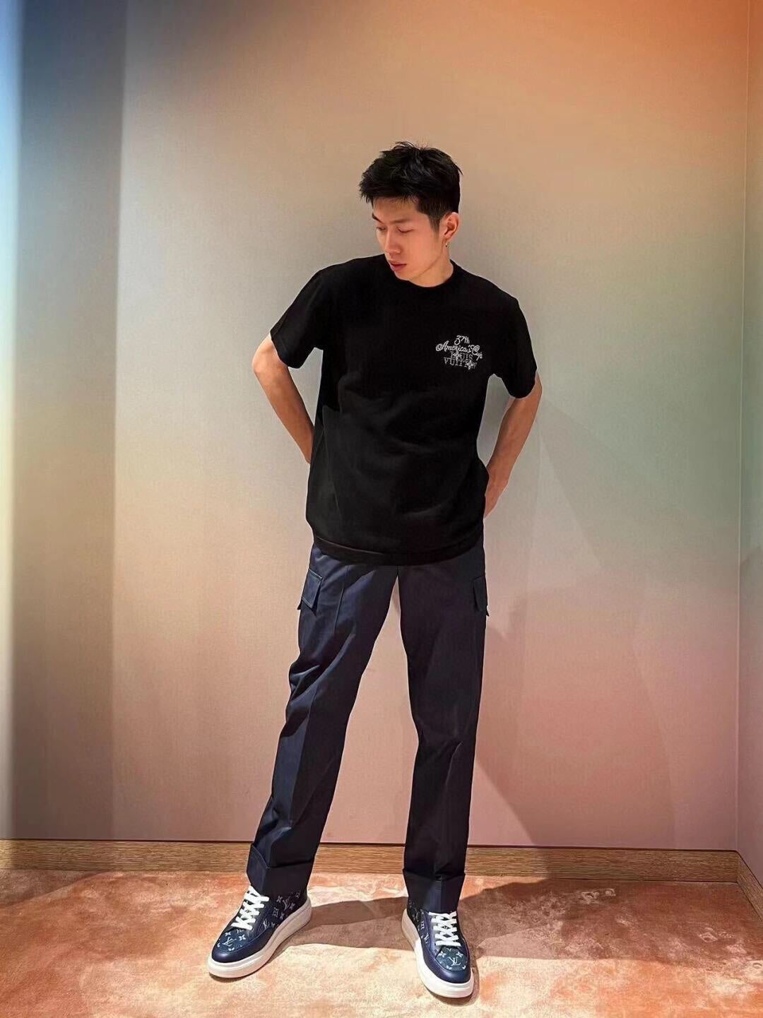 R공장 / 루이비통 남성 여성 면 반팔