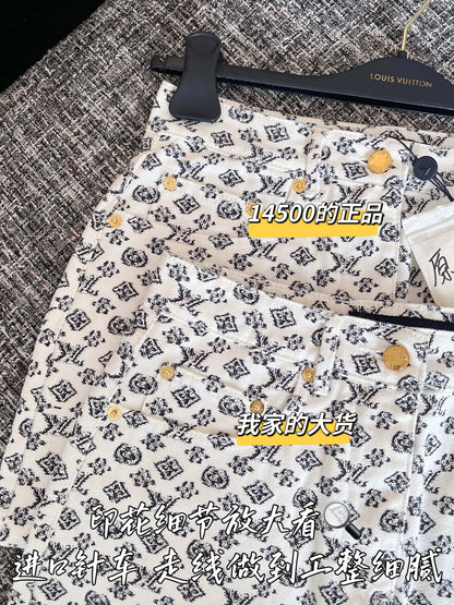 티모 공장 / 루이비통 여성 데님 스커트