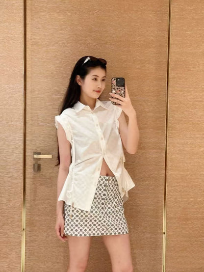 티모 공장 / 루이비통 여성 데님 스커트