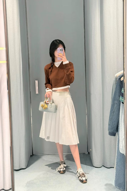티모 공장 / 미우미우 여성 미디 스커트
