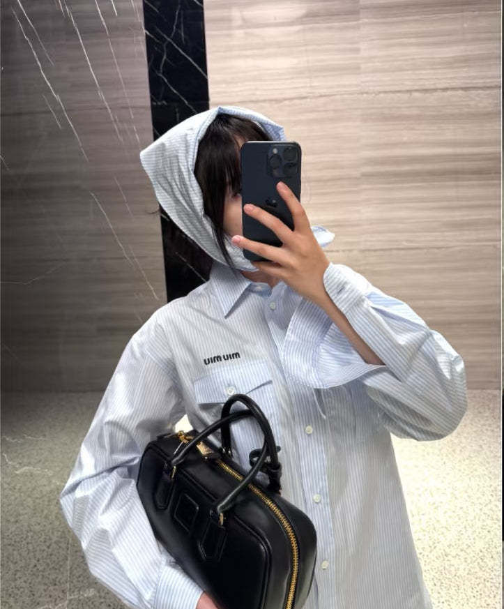 티모 공장 / 미우미우 여성 스트라이프 셔츠