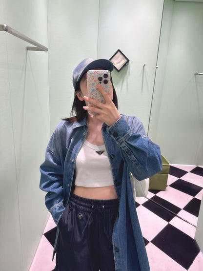 티모 공장 / 프라다 여성 데님 셔츠
