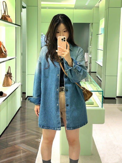 티모 공장 / 프라다 여성 데님 셔츠