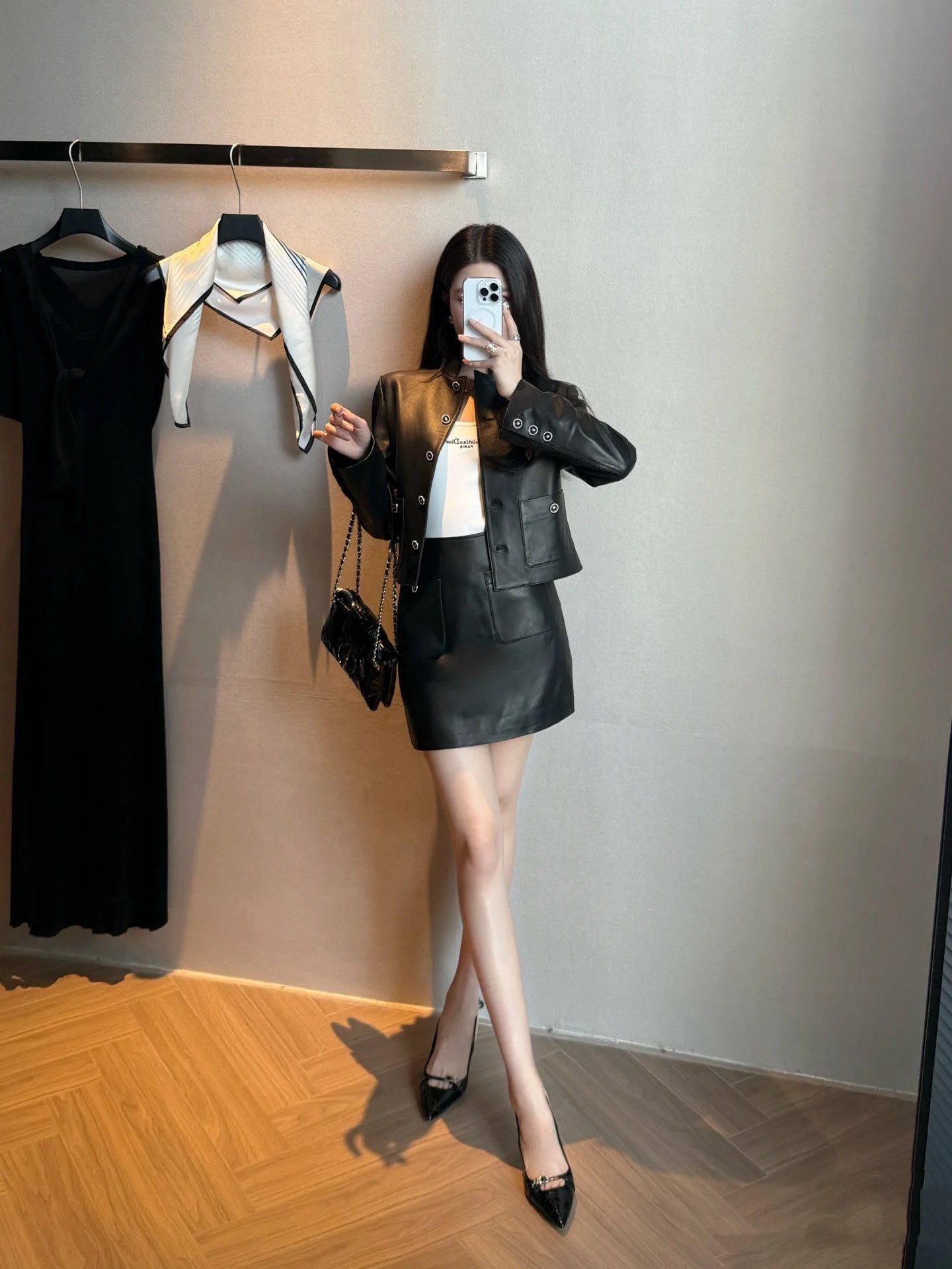 티모 공장 / 샤넬 여성 가죽 자켓