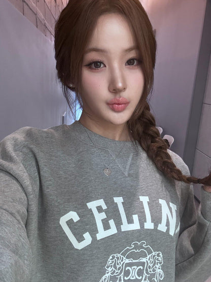R공장 / 셀린느 여성 면 맨투맨
