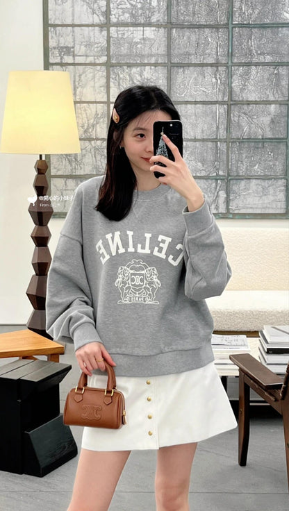 R공장 / 셀린느 여성 면 맨투맨