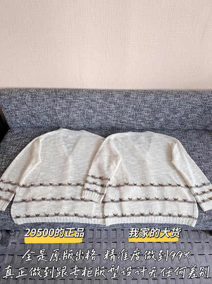 티모 공장 / 샤넬 여성 보이넥 니트 가디건