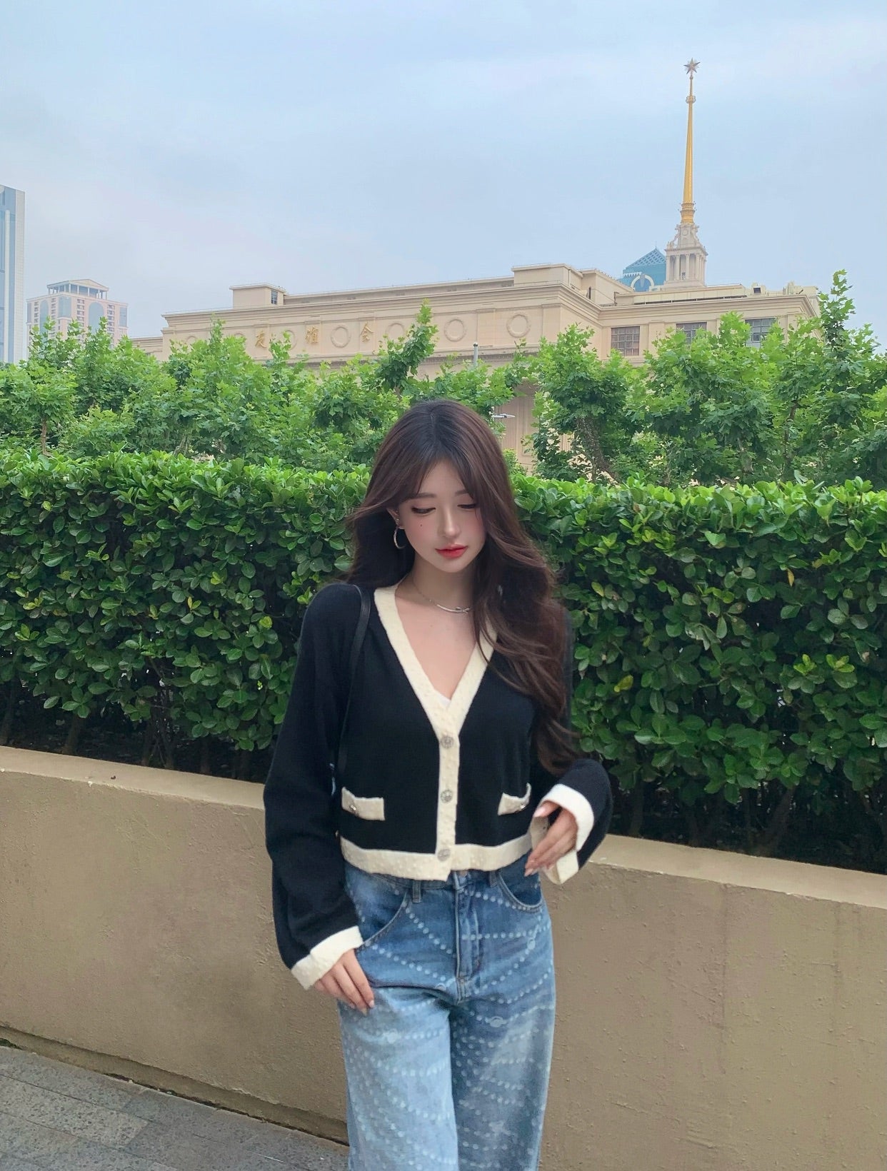 티모 공장 / 샤넬 여성 숏 니트 가디건