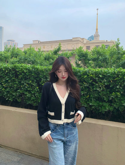티모 공장 / 샤넬 여성 숏 니트 가디건
