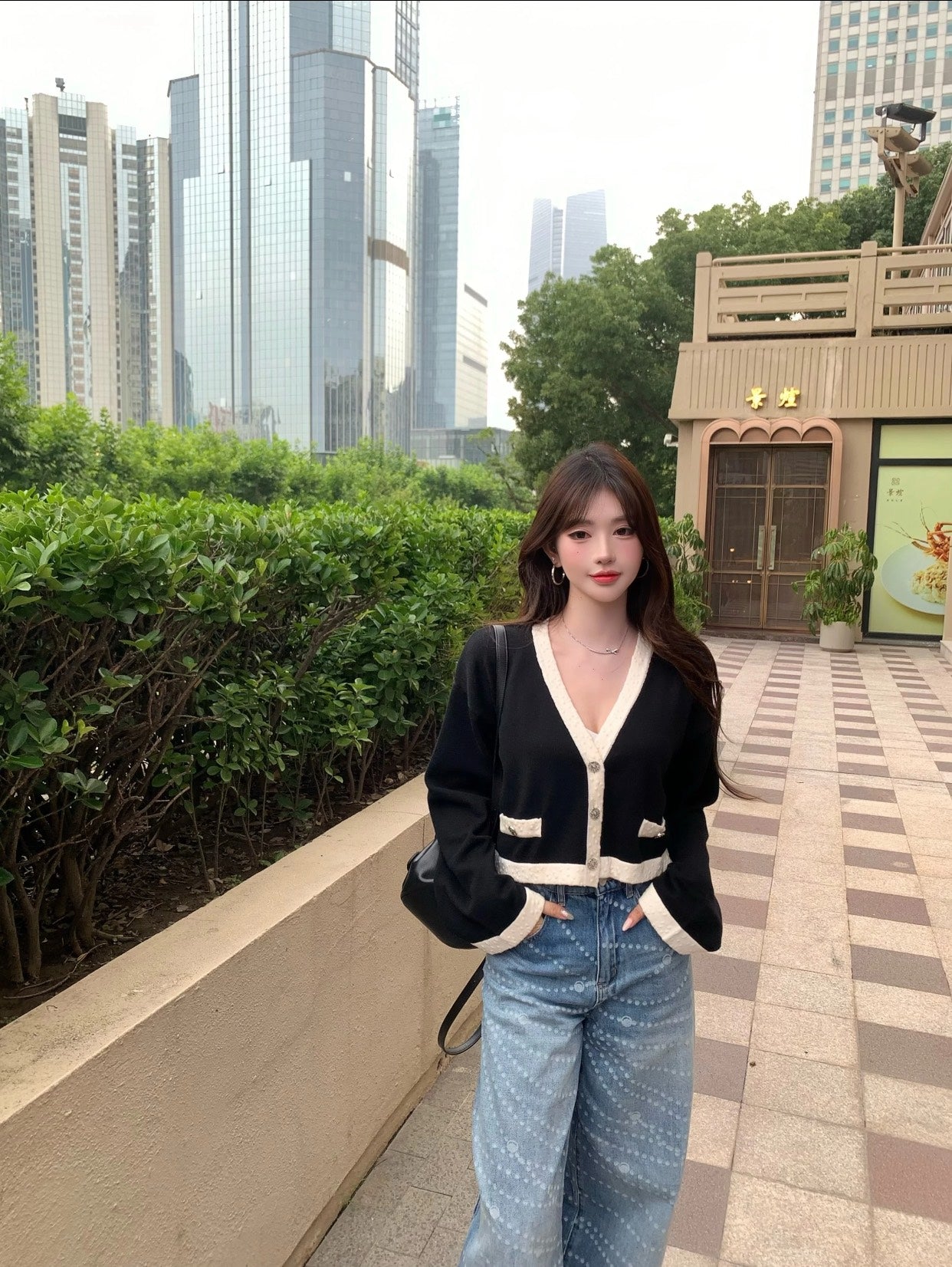 티모 공장 / 샤넬 여성 숏 니트 가디건