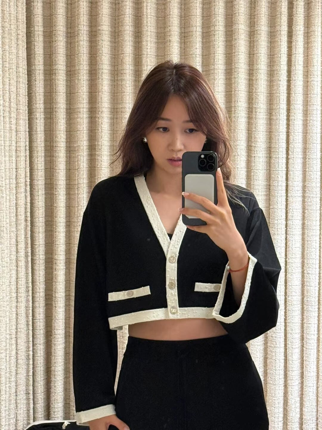 티모 공장 / 샤넬 여성 숏 니트 가디건