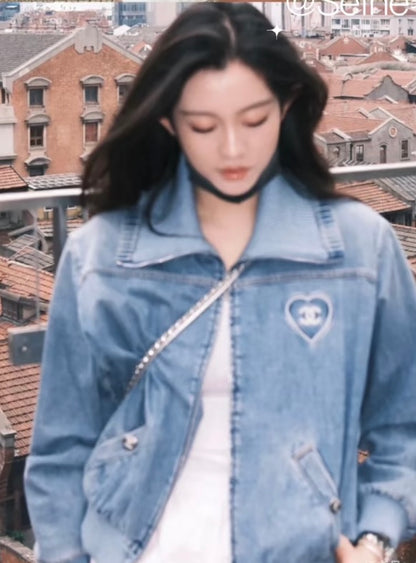 체인2호 / 샤넬 여성 데님 코트