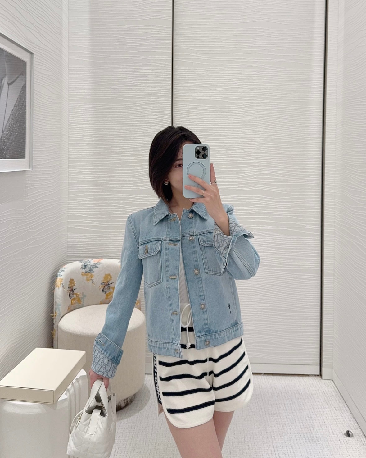 체인2호 / 디올 여성 데님 재킷