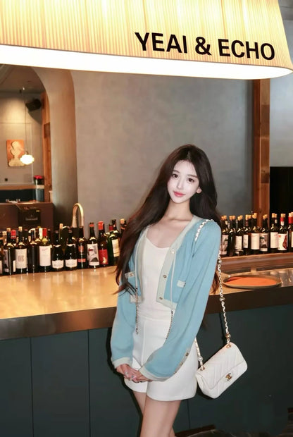 티모 공장 / 샤넬 여성 니트 숏 자켓