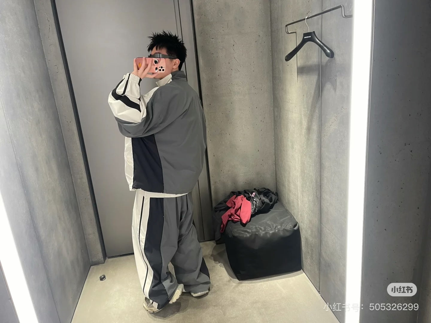 체인2호 / 발렌시아가 남성 패치워크 팬츠