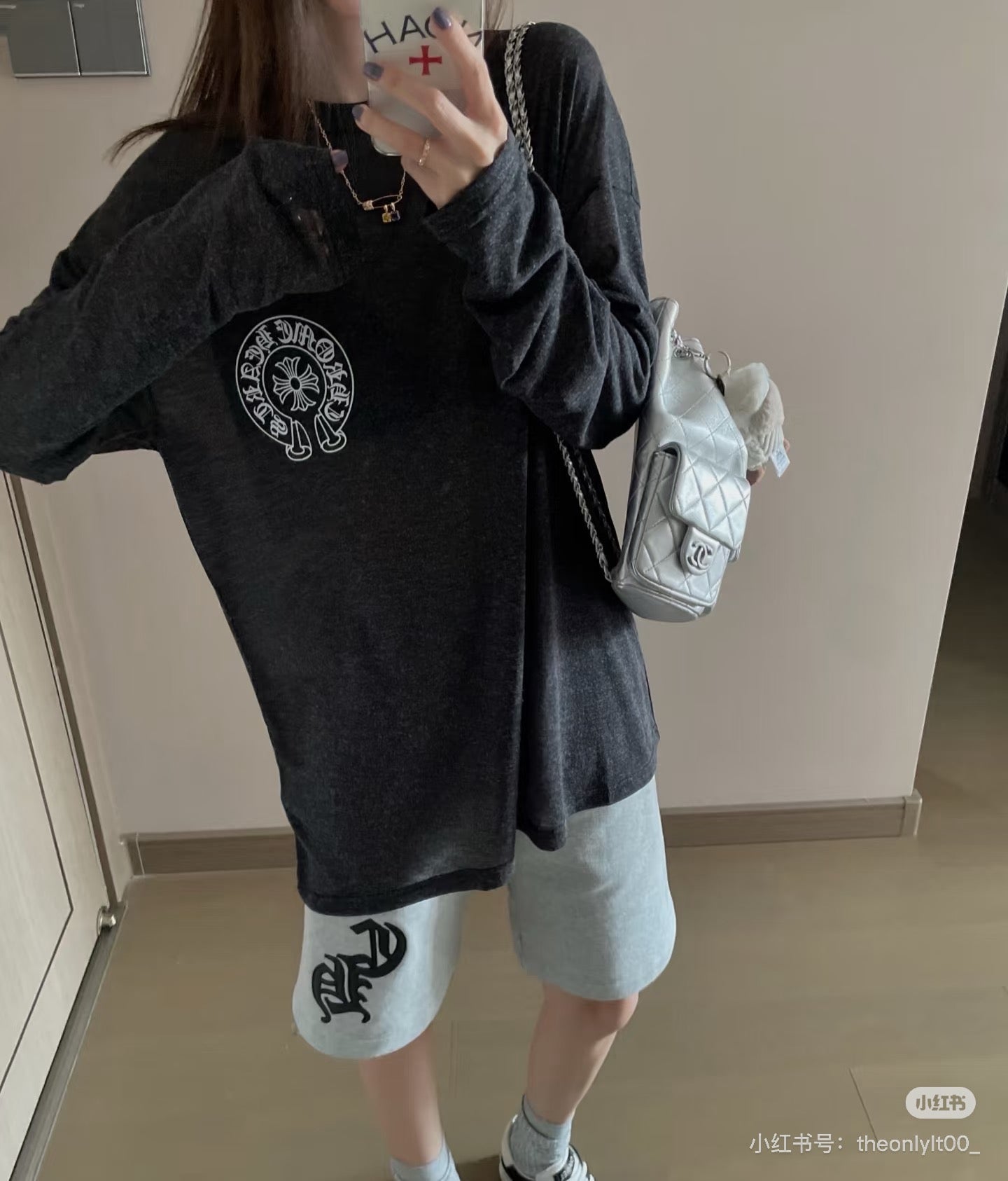 체인2호 / 크롬하츠 여성 프린트 긴팔