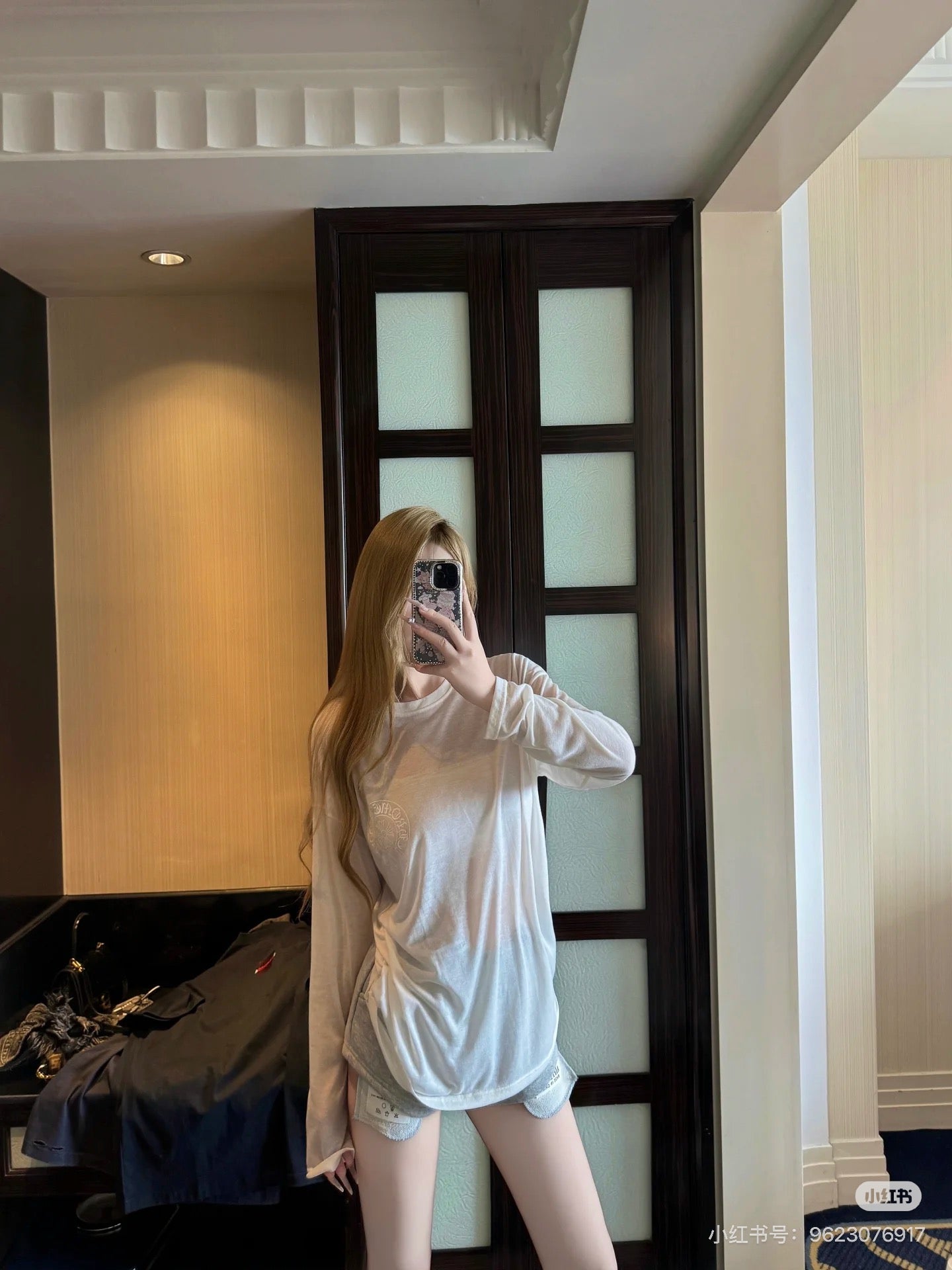 체인2호 / 크롬하츠 여성 프린트 긴팔