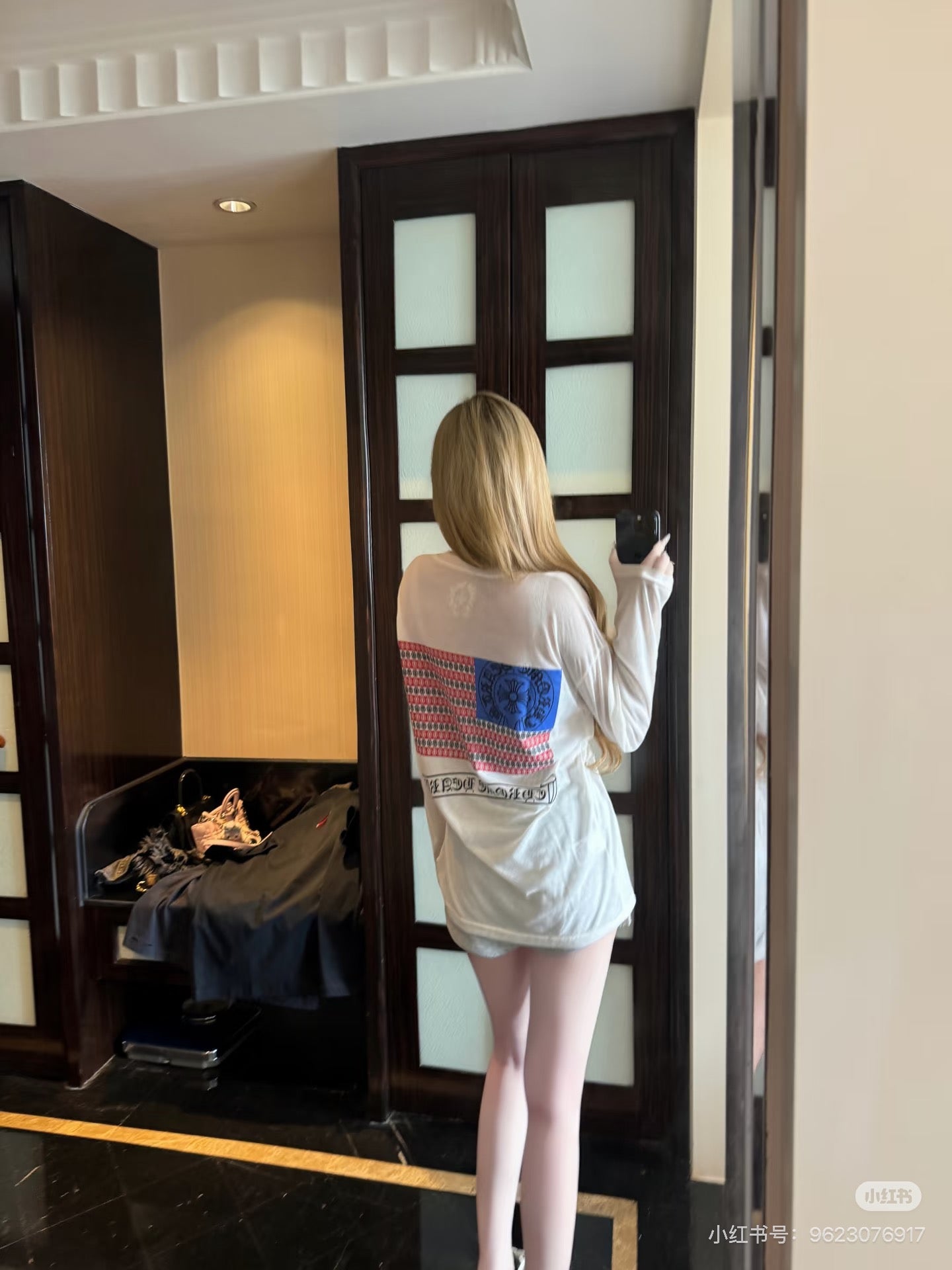 체인2호 / 크롬하츠 여성 프린트 긴팔