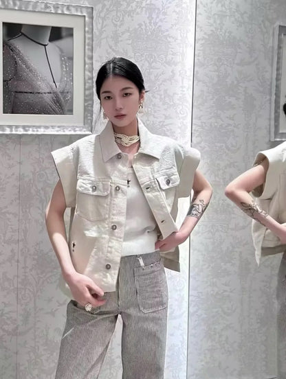 티모 공장 / 디올 여성 데님 조끼